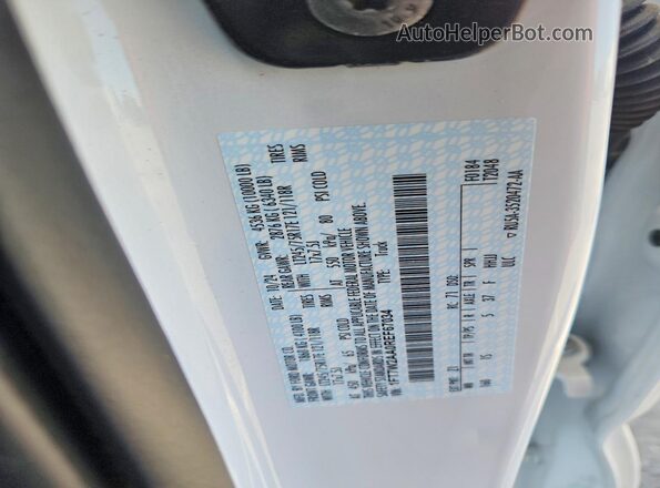 1FT7W2AA0REF67034 2024 FORD F250 White Widok komory silnika