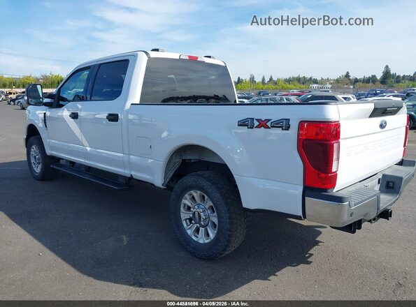 1FT7W2B66NEC71505 2022 FORD F-250 White Задня ліва чверть