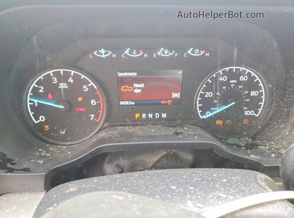 1FT7W2BA0SEC24115 2025 FORD F250 White Instrument cluster view