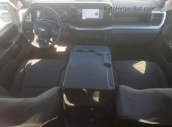 1FT7W2BA4SEC60583 2025 FORD F250 White Dashboard view
