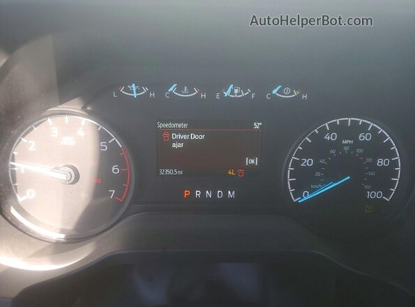 1FT7W2BA4SEC60583 2025 FORD F250 White Instrument cluster view