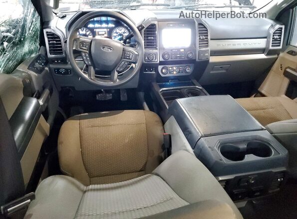 1FT7W2BN1NEG31514 2022 FORD F250 Черный Вид панели приборов