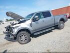2022 Ford F-250 Lariat Silver vin: 1FT7W2BN3NED69074
