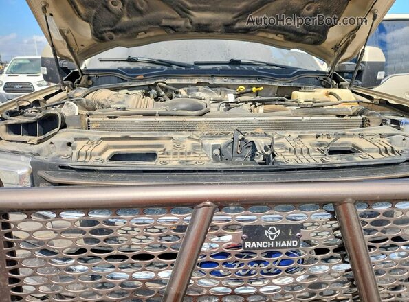 1FT7W2BT0JEB94548 2018 FORD F250 Желто-коричневый Вид задней части салона