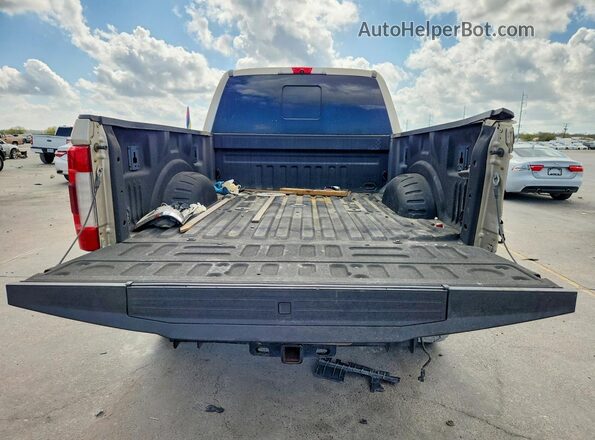 1FT7W2BT0JEB94548 2018 FORD F250 Желто-коричневый Вид сзади