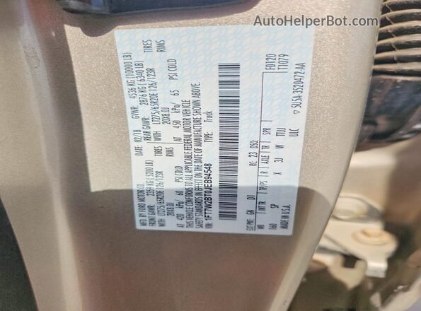1FT7W2BT0JEB94548 2018 FORD F250 Желто-коричневый Вид подкапотного пространства