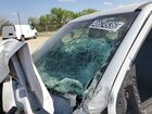 2024 Ford F250 Super Duty White vin: 1FT7W2BT2RED03331 Damage: Windshield, Broken, Replacement Required