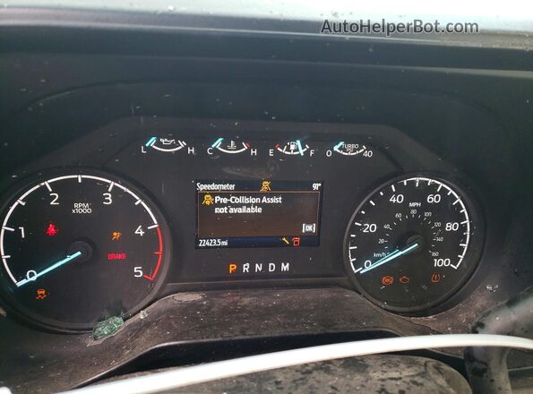 1FT7W2BT2RED03331 2024 FORD F250 White ხელსაწყოთა პანელის ხედი