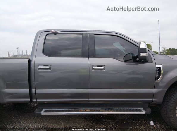 1FT7W2BT3NEG30170 2022 FORD F-250 Серый Вид задней части салона