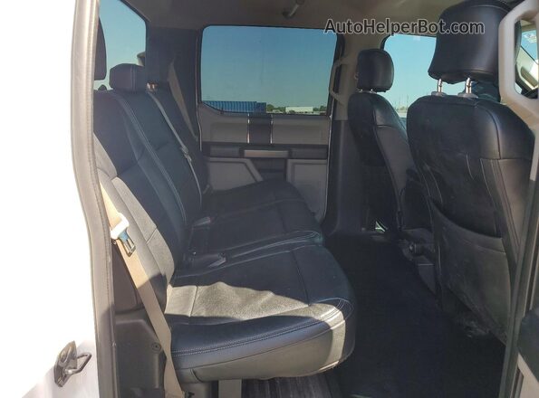 1FT7W2BT5HEC64944 2017 FORD F250 White Widok tylnych siedzeń