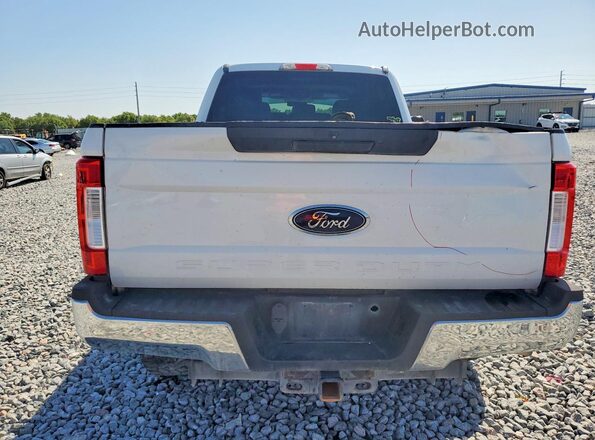 1FT7W2BT5HEC64944 2017 FORD F250 White Widok z tyłu