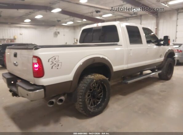 1FT7W2BT9GEC68655 2016 FORD F-250 Белый Задняя правая четверть