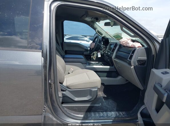 1FT7W2BTXKEC77566 2019 FORD F-250 Gray წინა სალონის ხედი