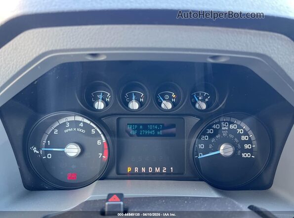 1FT7X2B6XGEC08875 2016 FORD F-250 Белый Вид задних сидений