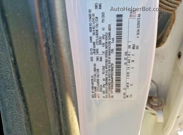 1FT8W2BA8PEC99270 2023 FORD F250 Белый Вид подкапотного пространства