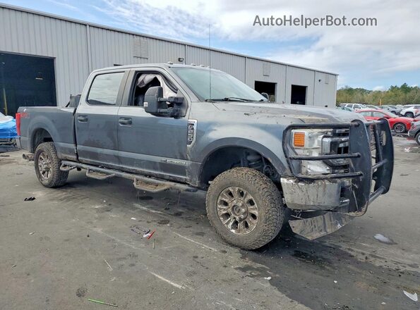 1FT8W2BT6LEC26989 2020 FORD F250 Gray Przód prawy