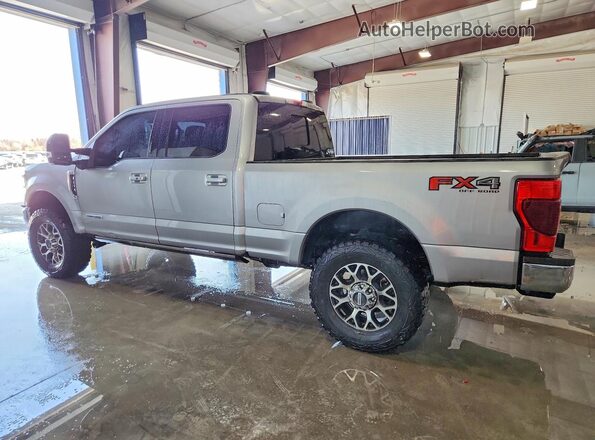 1FT8W2BT6LEC37121 2020 FORD F250 Silver Trasero izquierdo