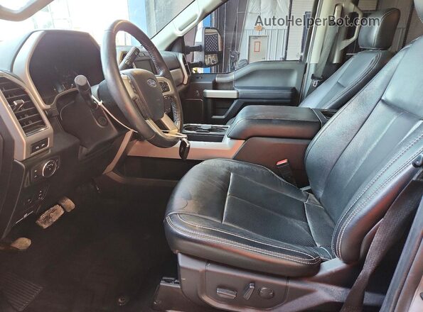 1FT8W2BT6LEC37121 2020 FORD F250 Silver Vista interior delantera