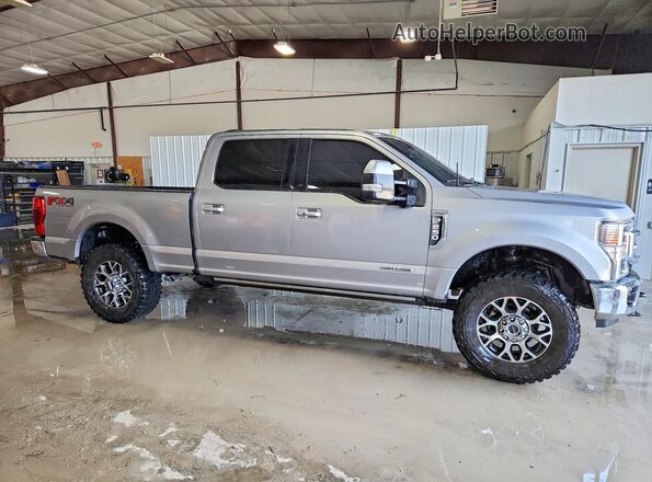 1FT8W2BT6LEC37121 2020 FORD F250 Silver Delantero derecho