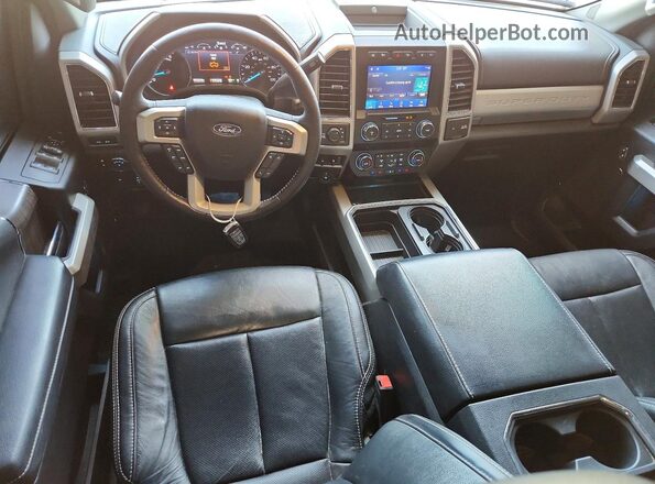 1FT8W2BT6LEC37121 2020 FORD F250 Silver Vista del salpicadero