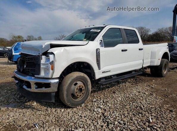 1FT8W3DT6RED40471 2024 FORD F350 Белый Передняя левая четверть