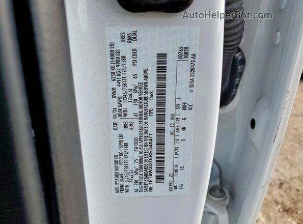 1FT8W3DT6RED40471 2024 FORD F350 Белый Вид подкапотного пространства