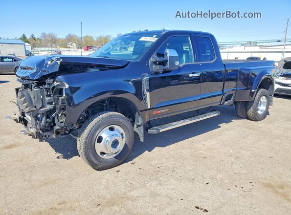 1FT8X3DM7RED08019 2024 FORD F350 Black Vista tres cuartos delantera izquierda
