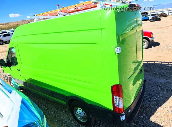 1FTBW2X89NKA57744 2022 FORD TRANSIT Зеленый Задняя левая четверть