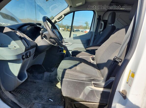 1FTBW2YMXJKA08977 2018 FORD TRANSIT Белый Вид салона спереди