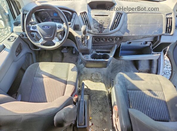 1FTBW2YMXJKA08977 2018 FORD TRANSIT Белый Вид панели приборов