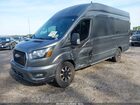 2021 Ford Transit-350 Cargo Van   Gray vin: 1FTBW3XG7MKA77700