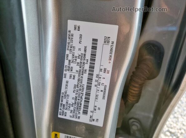1FTER4FH3PLE15371 2023 FORD RANG Серебряный Вид подкапотного пространства