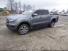2021 Ford Ranger Lariat Серый vin: 1FTER4FH6MLD07161