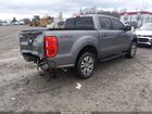 2021 Ford Ranger Lariat Серый vin: 1FTER4FH6MLD07161