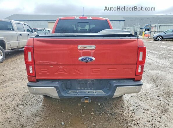 1FTER4FH8NLD05655 2022 FORD RANG Оранжевый Вид сзади