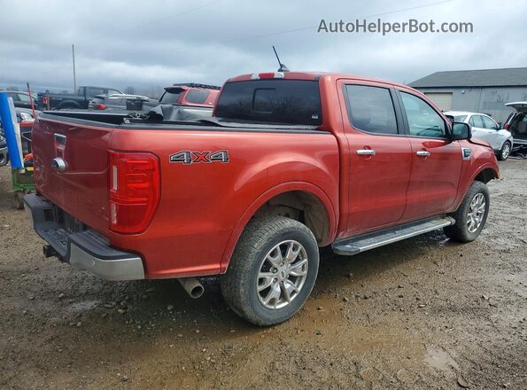 1FTER4FH8NLD05655 2022 FORD RANG Оранжевый Задняя правая четверть