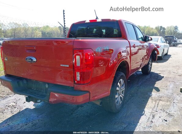 1FTER4FHXKLB19952 2019 FORD RANG Red Rear right