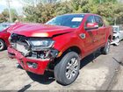 2019 Ford Ranger Lariat Red vin: 1FTER4FHXKLB19952