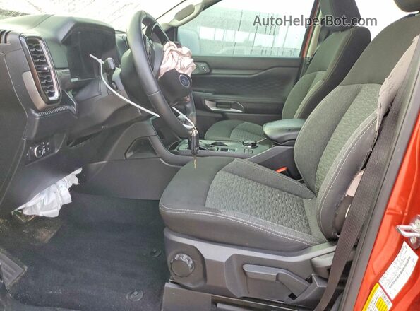 1FTER4HP7RLE49482 2024 FORD RANG Оранжевый Вид салона спереди