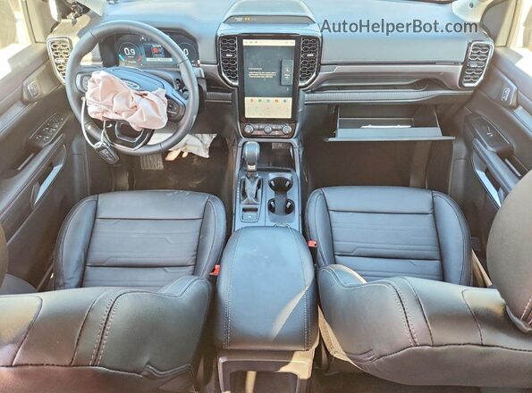 1FTER4KP9SLE72549 2025 FORD RANG Gray Widok deski rozdzielczej