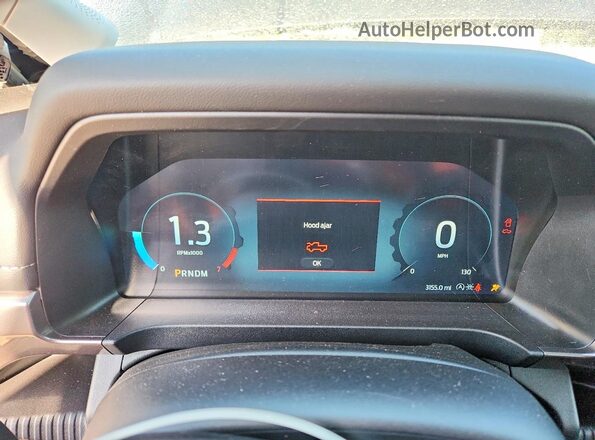 1FTER4KP9SLE72549 2025 FORD RANG Gray Widok zestawu wskaźników