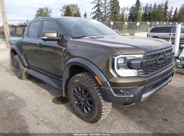 1FTER4LR0SLE37656 2025 FORD RANG Зеленый Передняя правая четверть