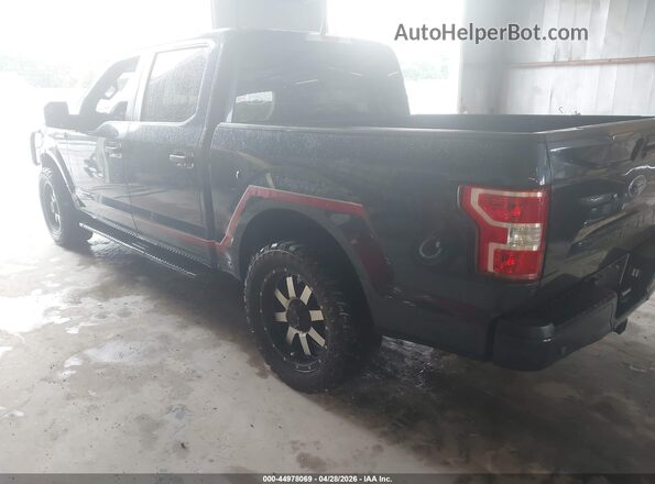 1FTEW1C52KFC88685 2019 FORD F150 Синий Задняя левая четверть