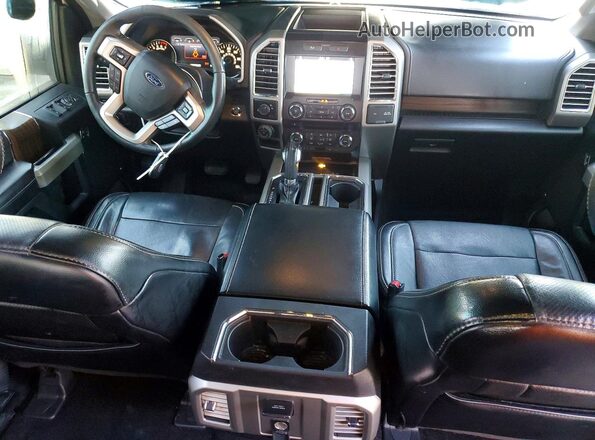 1FTEW1CF0GFB21354 2016 FORD F150 Двухцветный Вид панели приборов