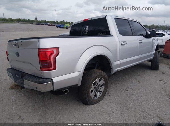 1FTEW1CF2HKC02106 2017 FORD F150 Silver Հետևի աջ