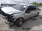 2017 Ford F-150 Lariat Silver vin: 1FTEW1CF2HKC02106