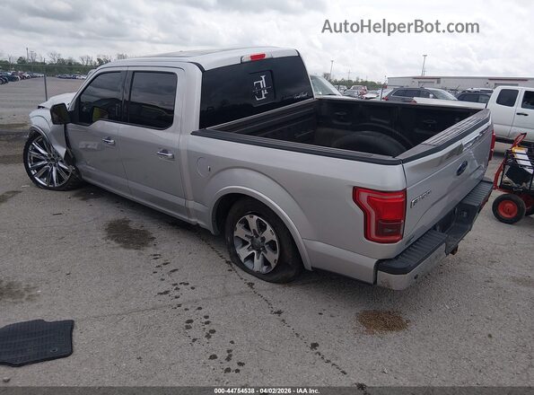 1FTEW1CF2HKC02106 2017 FORD F150 Silver Հետևի ձախ