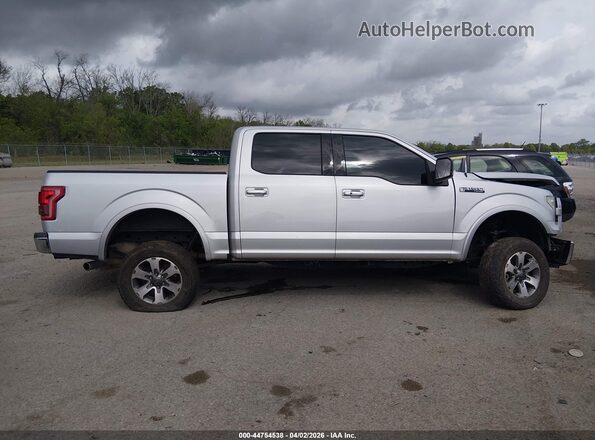 1FTEW1CF2HKC02106 2017 FORD F150 Silver Սալոնի 360 աստիճան տեսք