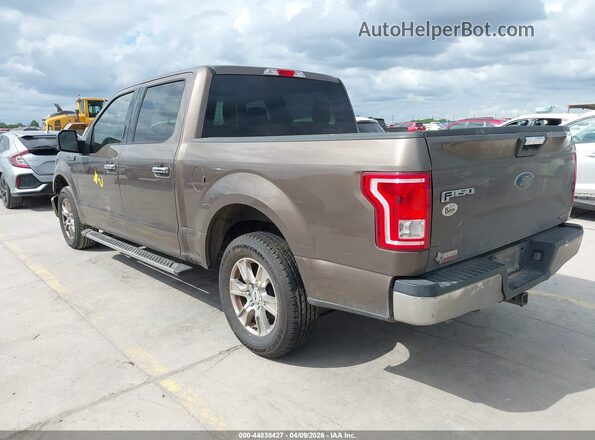 1FTEW1CF3GKF03854 2016 FORD F150 Brown Tył lewy