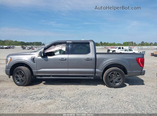 1FTEW1CP3MFD08656 2021 FORD F150 Серый Панорамный вид салона 360°
